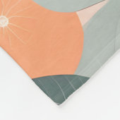 Citrusmeditatie Fleece Deken (Hoek)