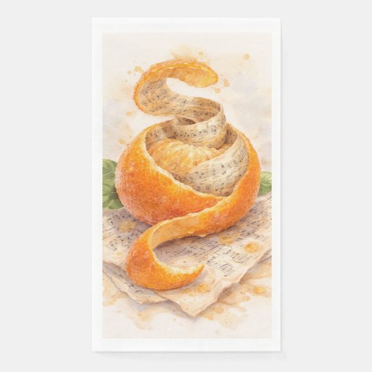 Citrusnotities Servet (Voorkant)
