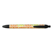 Citruspatroon 2 zwarte inkt pen (Achterkant)