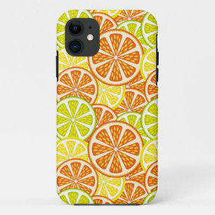 Citruspatroon iPhone 11 Hoesje