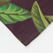 Citruspatroon,  citroenen Sinaasappels. Fleece Deken (Hoek)