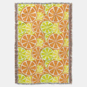 Citruspatroon Deken (Voorkant Verticaal)
