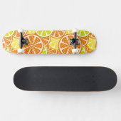 Citruspatroon Persoonlijk Skateboard (Horizontaal)
