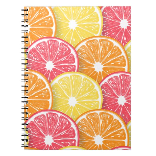 Citrusplakken Notitieboek (Voorkant)