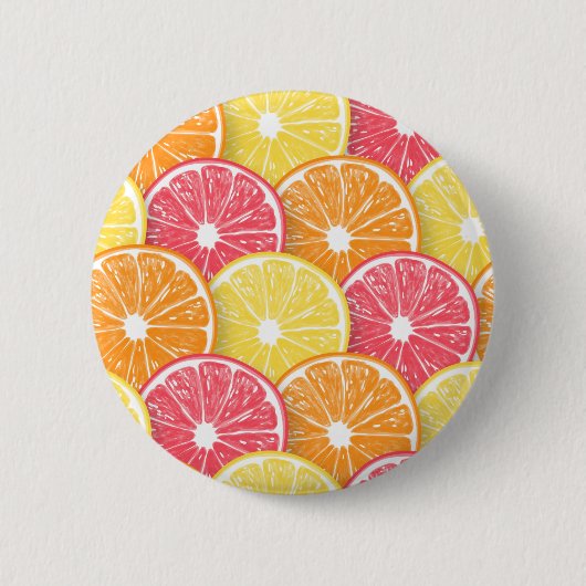Citrusplakken Ronde Button 5,7 Cm (Voorkant)
