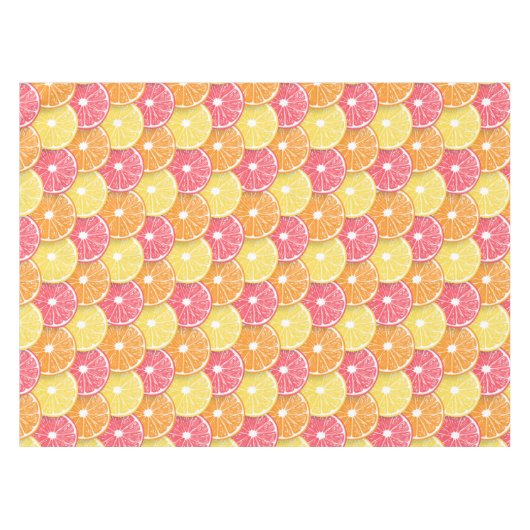 Citrusplakken Tafelkleed (Voorkant (Horizontaal))