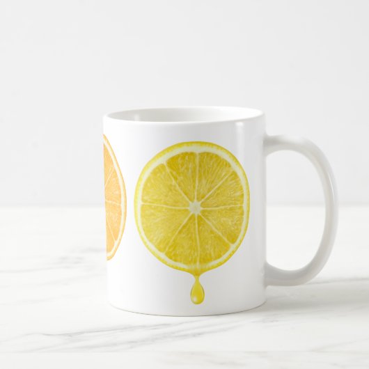 Citrussappen Koffiemok (Rechts)