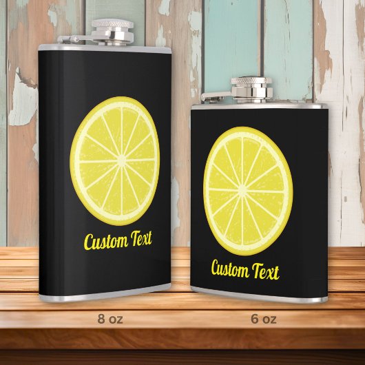 Citrusschijf Heupfles