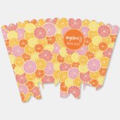 Citrusschijfjes vonden haar belangrijkste knijp Vr Bedankdoosjes (Ongevouwen)