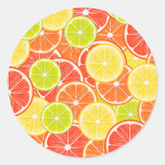 Citrussen Ronde Sticker