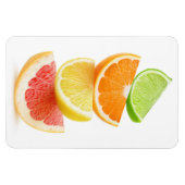 Citrussnijwanden piramide magneet (Horizontaal)