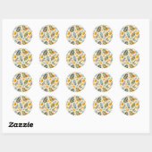 citrustuin ronde sticker (Vel)