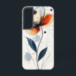 citrusvaren delicaat samsung galaxy hoesje<br><div class="desc">Citrus Fern Delicate oranje en groene bloemenelementen dansen in een verfrissend citruspalet.</div>