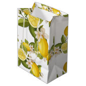 citrusvrucht medium cadeauzakje (Voorkant Gekanteld)