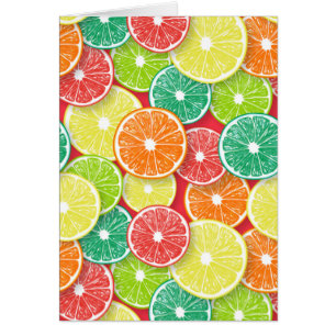 Citrusvrucht schijven pop art 2