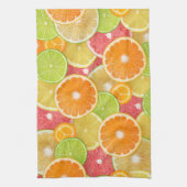 Citrusvruchten achtergrond theedoek (Verticaal)