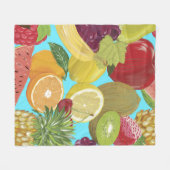 Citrusvruchten Afbeelding Cool Tekening Illustrati Fleece Deken (Voorkant (Horizontaal))