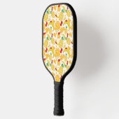 Citrusvruchten Ananas Sinaasappels Banaan Cherry Pickleball Paddle (Links)
