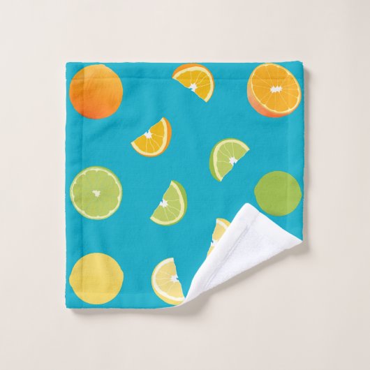Citrusvruchten Bad Handdoek (Wasdoekje)
