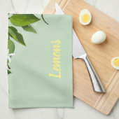 Citrusvruchten botanisch theedoek (Quarter Fold)