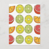 Citrusvruchten Briefkaart (Voorkant)