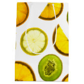 Citrusvruchten Cadeaubag Medium Cadeauzakje (Achterkant)
