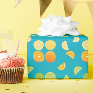 Citrusvruchten Cadeaupapier