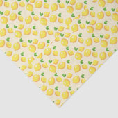 Citrusvruchten, citroenen, vers en helder tissuepapier (Detail)