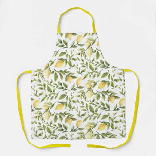 Citrusvruchten en citrusvruchten schort (Voorkant)