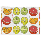 Citrusvruchten Groot Cadeauzakje (Achterkant)