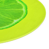 Citrusvruchten, heldere groene vlek van Limoen Snijplank (Hoek)