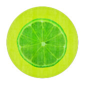 Citrusvruchten, heldere groene vlek van Limoen Snijplank (Voorkant)