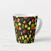 Citrusvruchten Latte Mok (Rechterhoek)