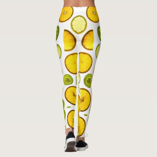 Citrusvruchten Leggings (Achterkant)