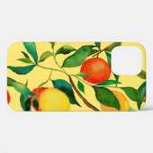 Citrusvruchten, levendige waterverf. Case-Mate iPhone case (Achterkant (horizontaal))