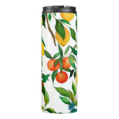 Citrusvruchten, levendige waterverf. thermosbeker (Achterkant)