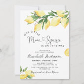 Citrusvruchten Main Squeeze Baby shower Kaart (Voorkant)