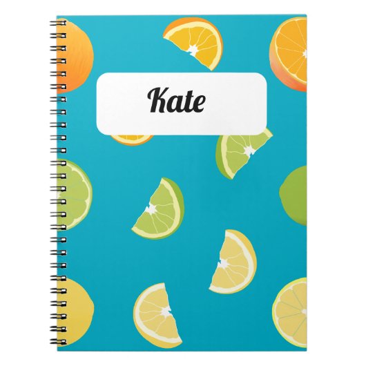Citrusvruchten Notitieboek (Voorkant)