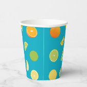 Citrusvruchten Papieren Bekers (Rechts)