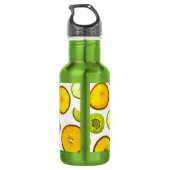 Citrusvruchten RVS Waterfles (Achterkant)