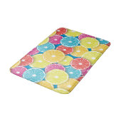 Citrusvruchten snijden pop kunst badmat (Gekanteld)