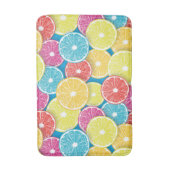 Citrusvruchten snijden pop kunst badmat (Voorkant Verticaal)