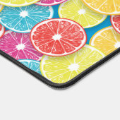 Citrusvruchten snijden pop kunst bureaumat (Hoek)