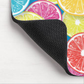 Citrusvruchten snijden pop kunst muismat (Hoek)