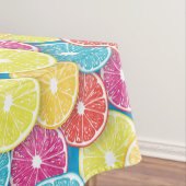 Citrusvruchten snijden pop kunst tafelkleed (Voorbeeld)