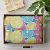 Citrusvruchten snijden pop kunst tissuepapier (Geschenk)