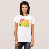 Citrusvruchten T-shirt (Voorkant volledig)