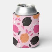 Citrusvruchten,  textielpatroon. blikjeskoeler (Blikje Voorkant)