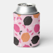 Citrusvruchten,  textielpatroon. blikjeskoeler (Blikje Achterkant)