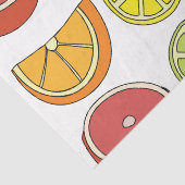 Citrusvruchten Tissuepapier (Detail)